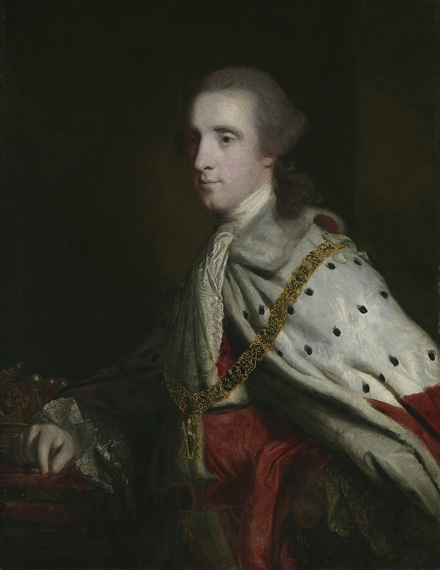 Sir Joshua Reynolds - The 4th Duke of Queensberry (‘Old Q’) as Earl of March
