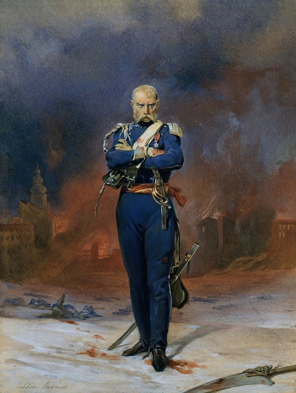 Léon Cogniet - The Polish Officer, Praga 1831