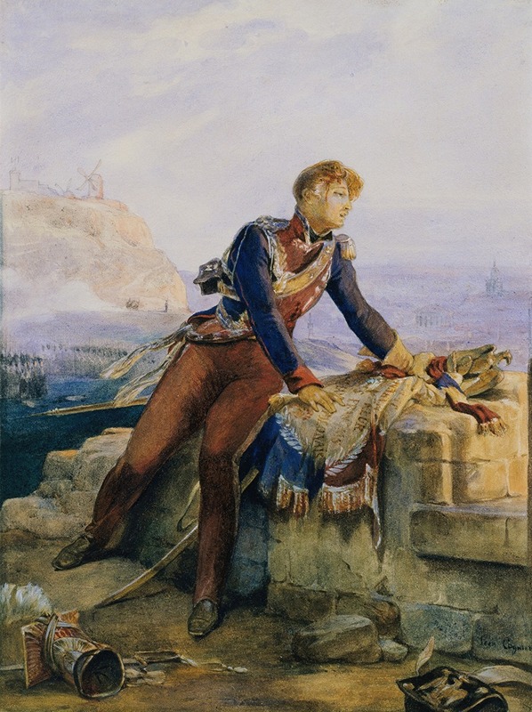 Léon Cogniet - The Polish Standard-Bearer, Paris 1814