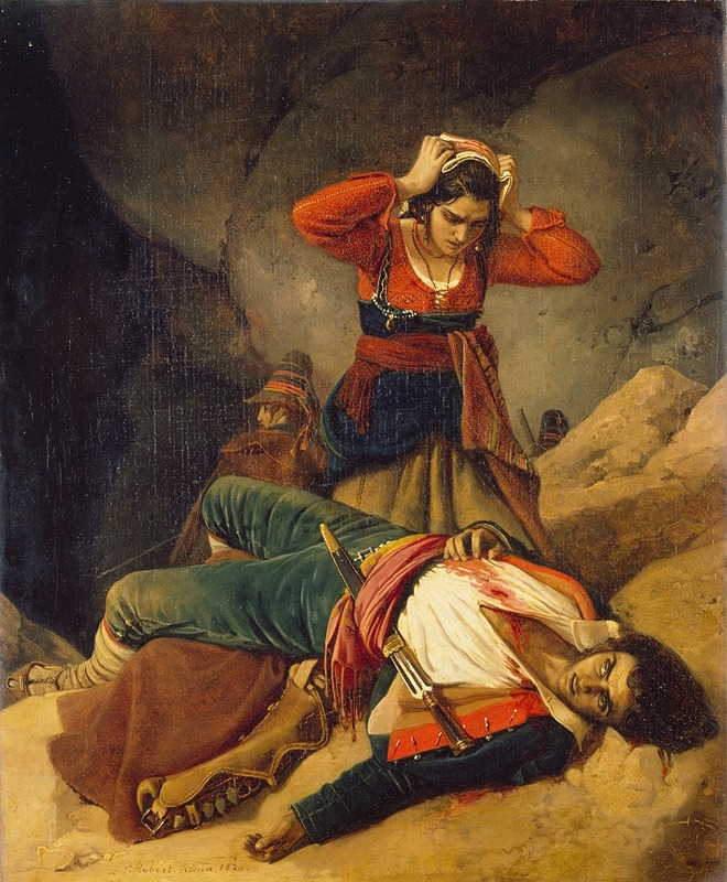 Louis Léopold Robert - The Death of the Brigand