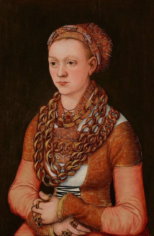 Lucas Cranach the Elder - Portrait of Anna Buchner, née Lindacker