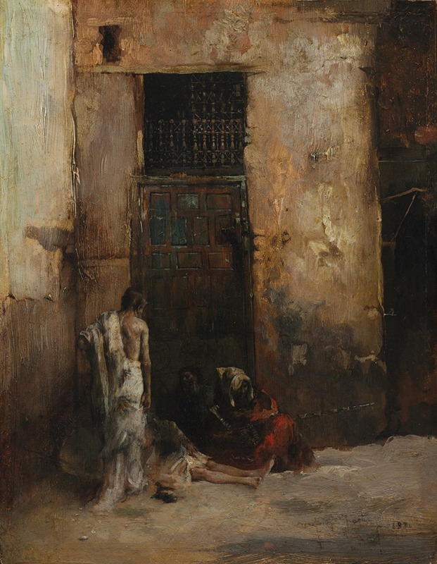 Mariano Fortuny Marsal - Beggars by a Door