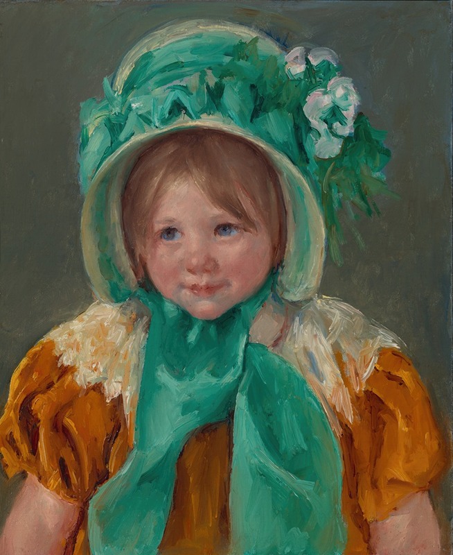 Mary Cassatt - Sara in a Green Bonnet