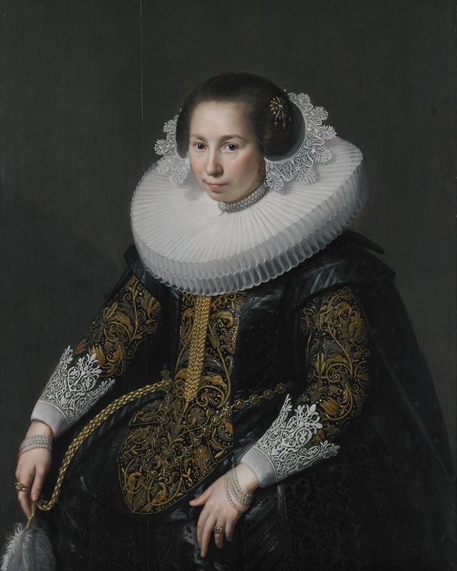 Johannes Paulus Moreelse - Portrait of Catharina van Voorst