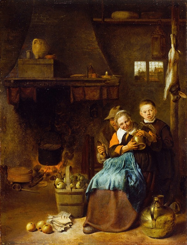 Pieter Duyfhuysen - Rustic Courtship