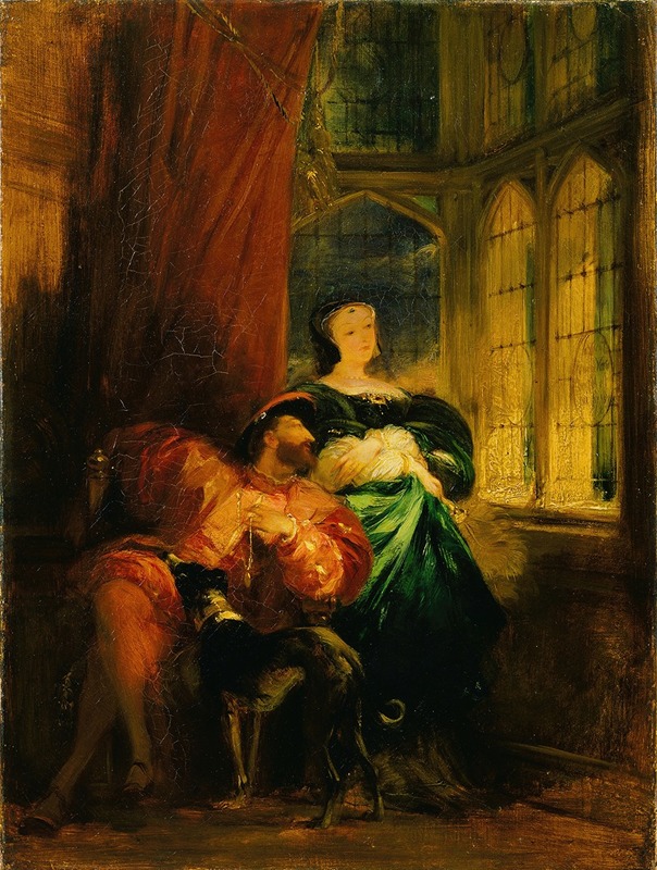 Richard Parkes Bonington - François Ier and Marguerite de Navarre
