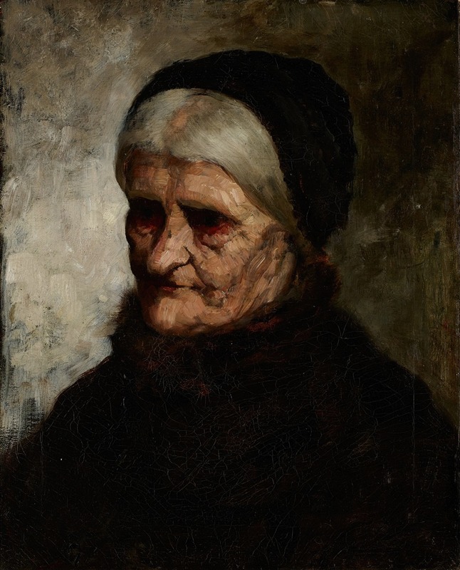Robert Koehler - Head of an Old Woman