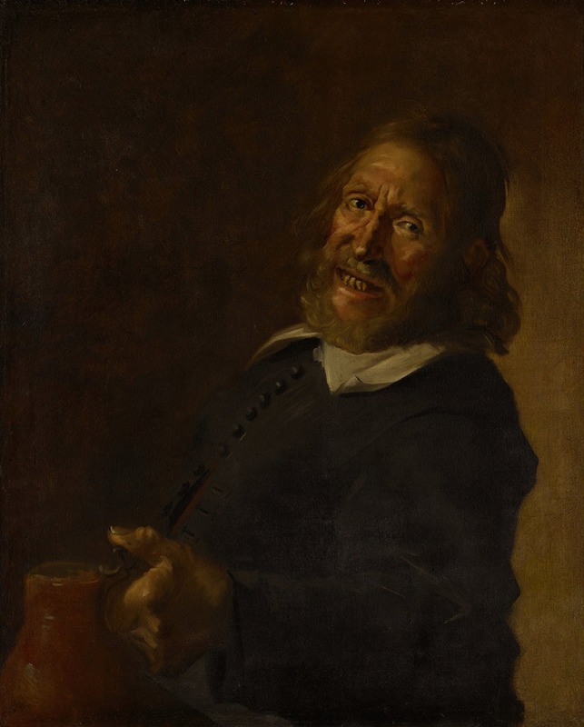 School of Frans Hals - The Laughing Toper