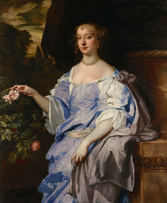Sir Peter Lely - Portrait of Lady Penelope Spencer