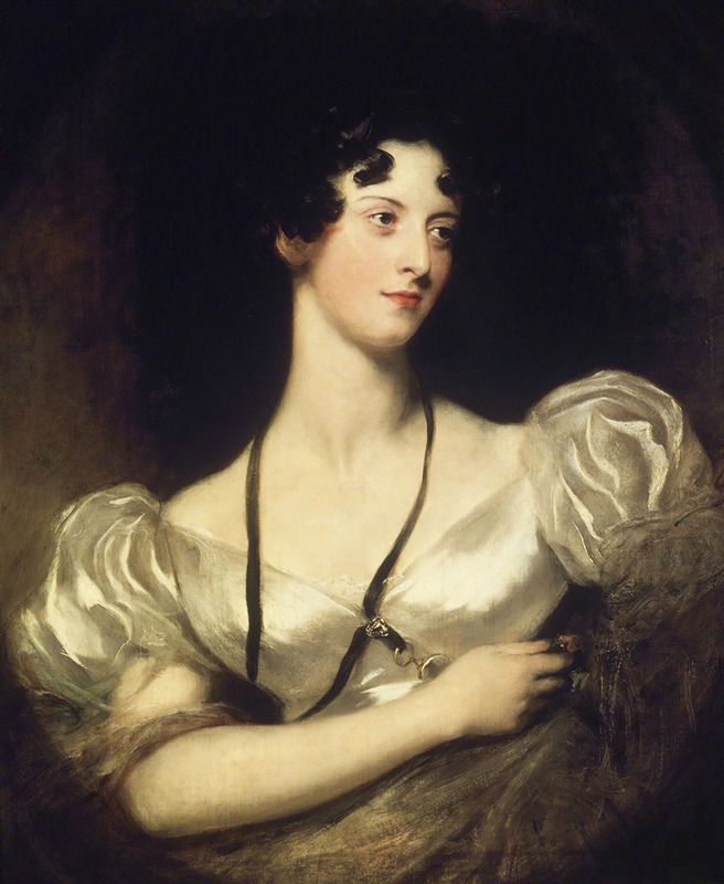 Sir Thomas Lawrence - Portrait of Miss Caroline Fry