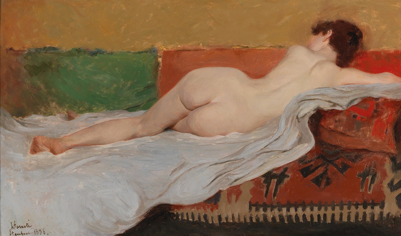 Stefano Farneti - Rear View of a Female Nude