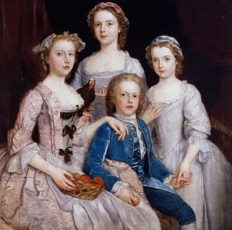 Stephen Slaughter - Portrait of Sir Edward Walpole’s Children
