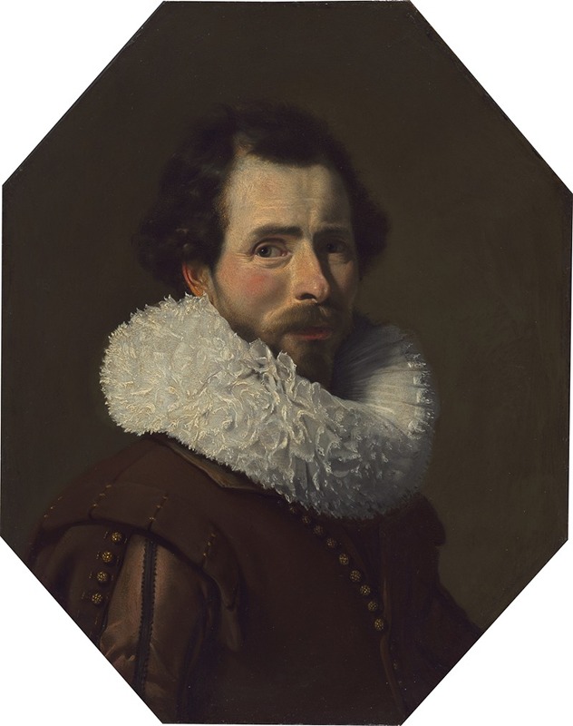 Thomas de Keyser - Portrait of a Gentleman Wearing a Fancy Ruff
