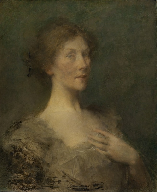 Thomas Wilmer Dewing - Portrait of a Lady