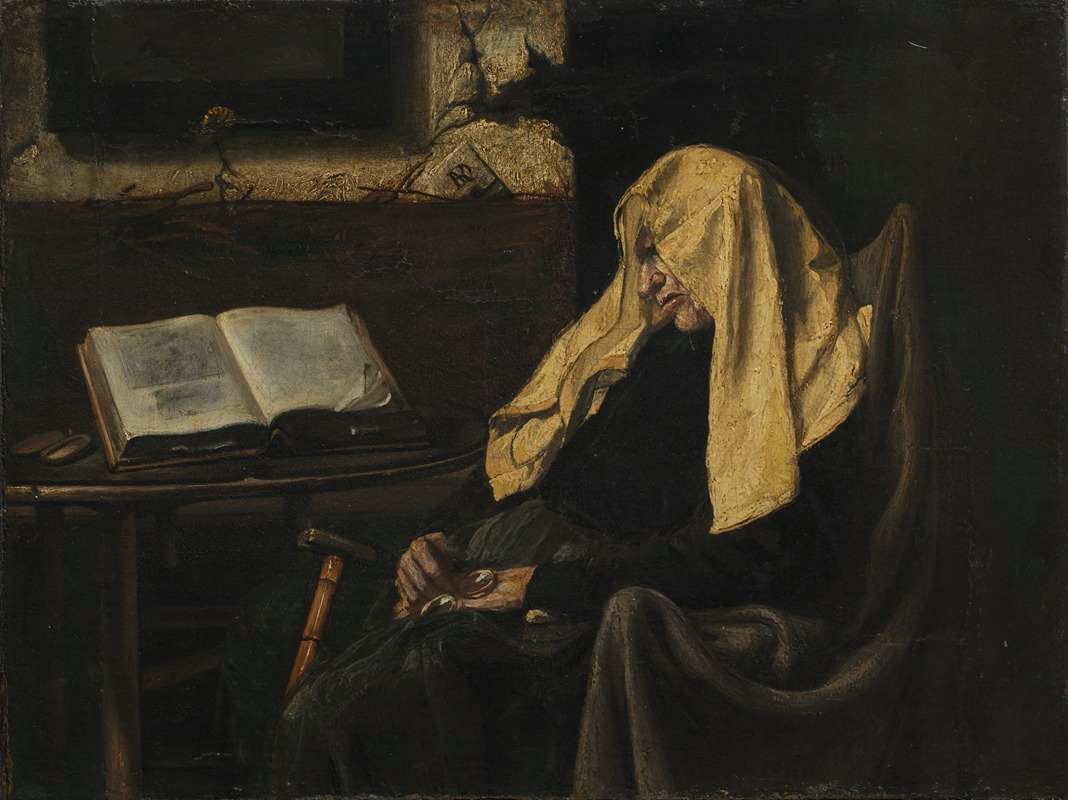 Anonymous - Old Woman Asleep
