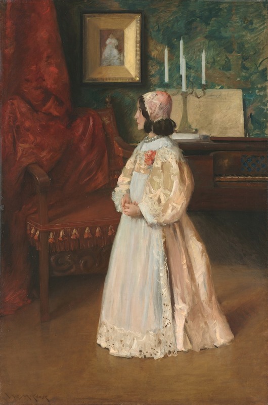 William Merritt Chase - Portrait of My Daughter Alice