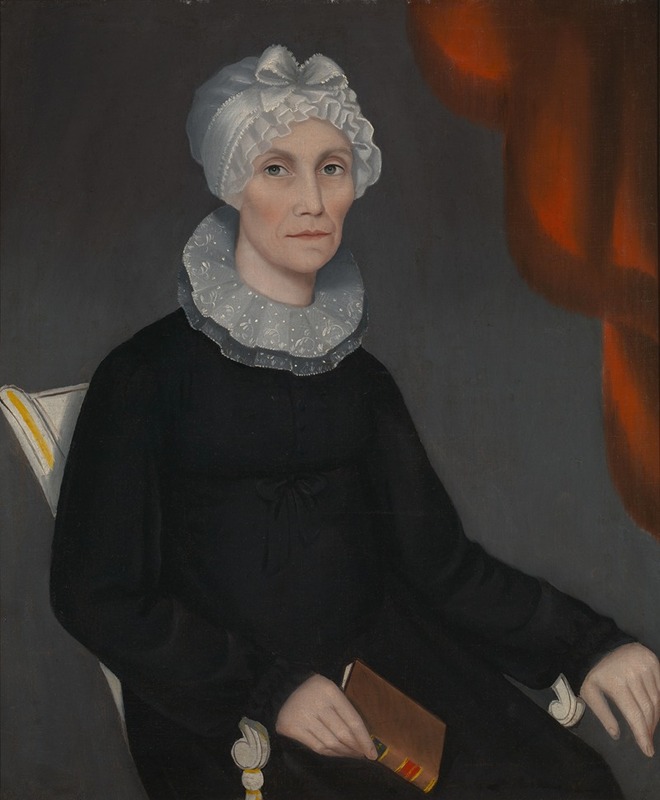 Ammi Phillips - Portrait of Mrs. Robinson