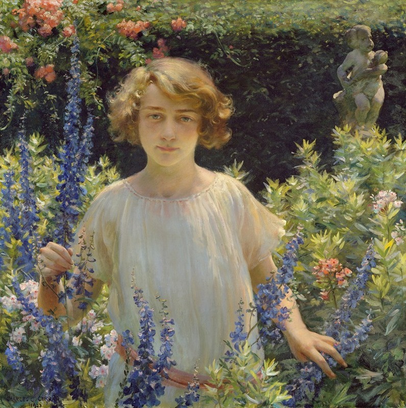 Charles Courtney Curran - Betty Gallowhur (Betty Newell)