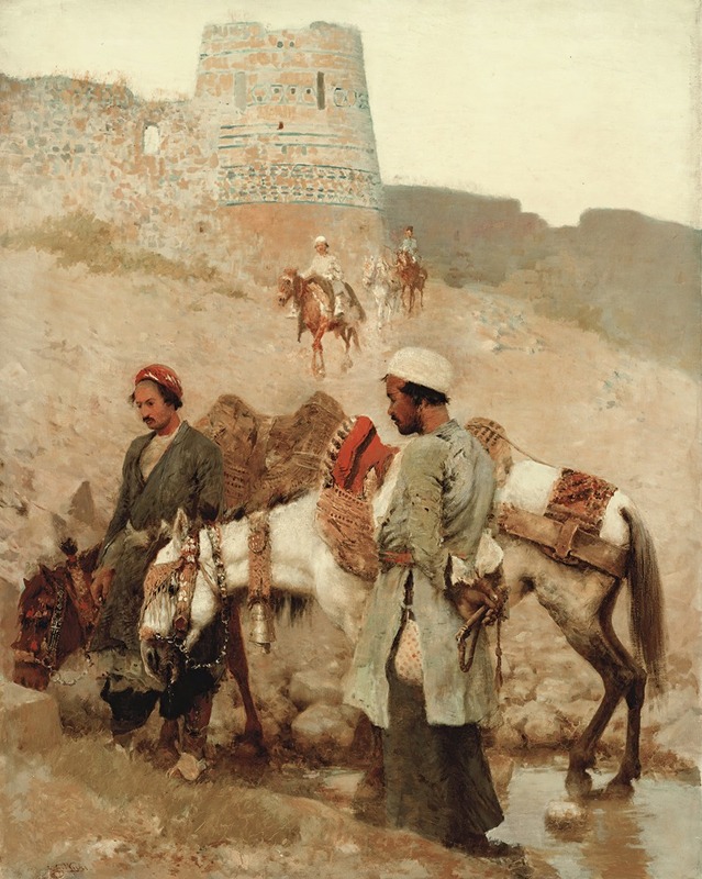 Edwin Lord Weeks - Traveling In Persia
