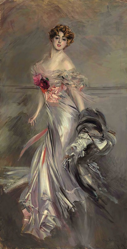 Giovanni Boldini - Portrait of Marthe Régnier