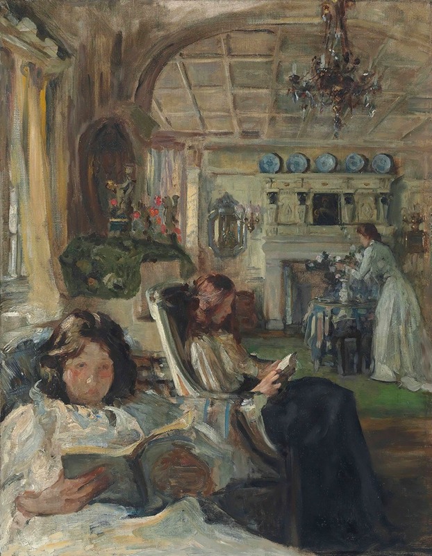 James Jebusa Shannon - The Drawing Room