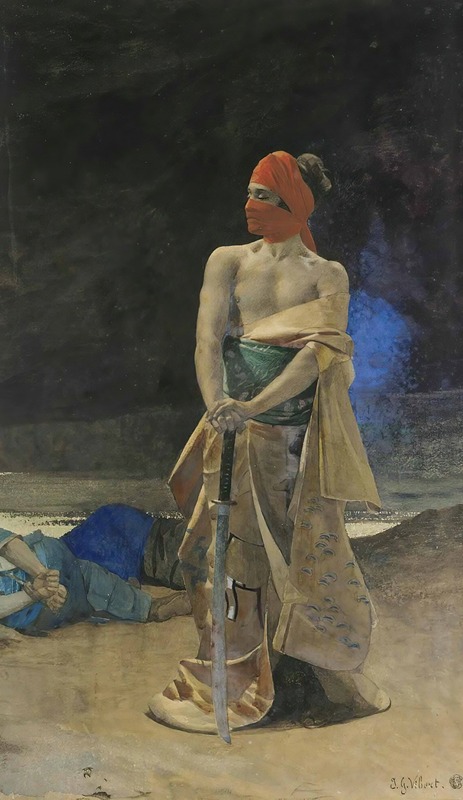 Jehan Georges Vibert - The Victorious Warrior