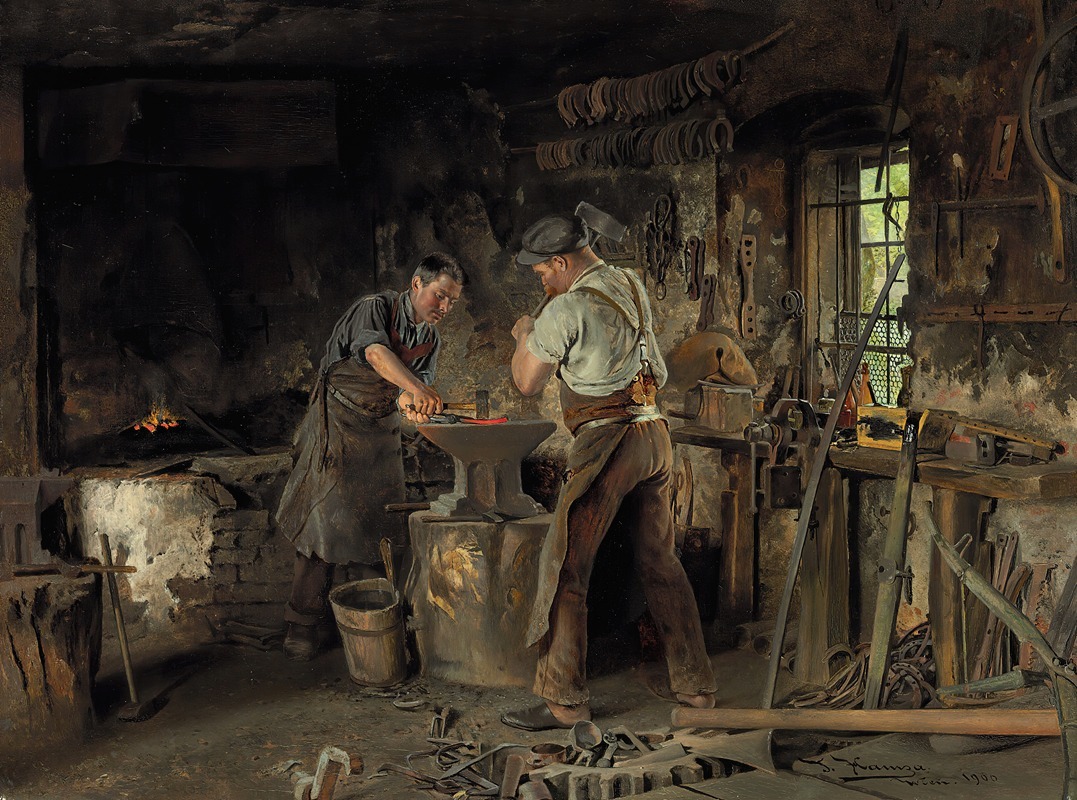 Johann Hamza - The Blacksmith’s Forge