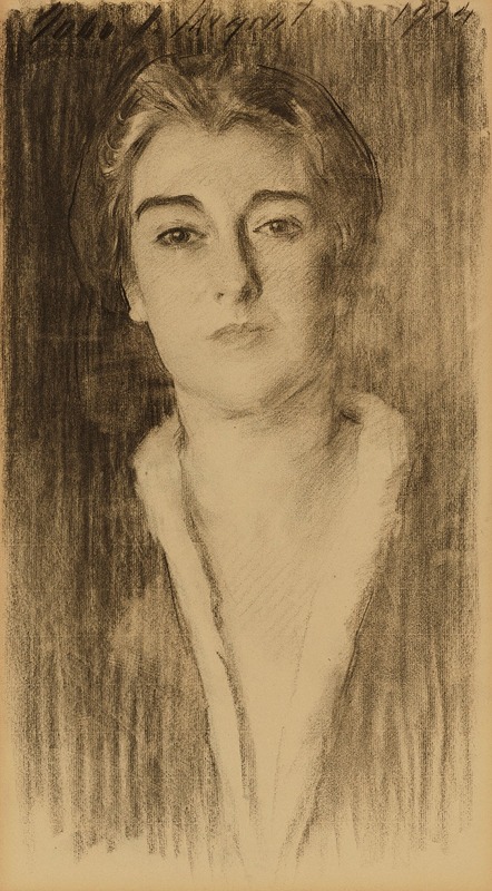 John Singer Sargent - Portrait Of Mrs. Esperanza Conill De Zanetti