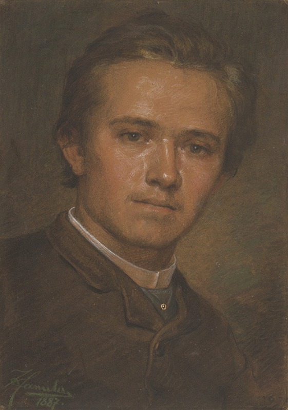 Jozef Hanula - Portrait of Sculptor Janček
