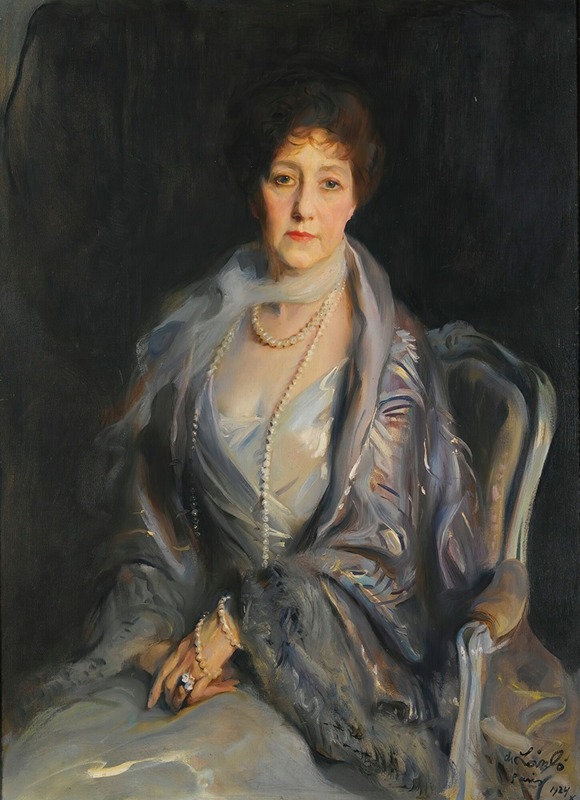 Philip Alexius de László - Portrait Of A Lady