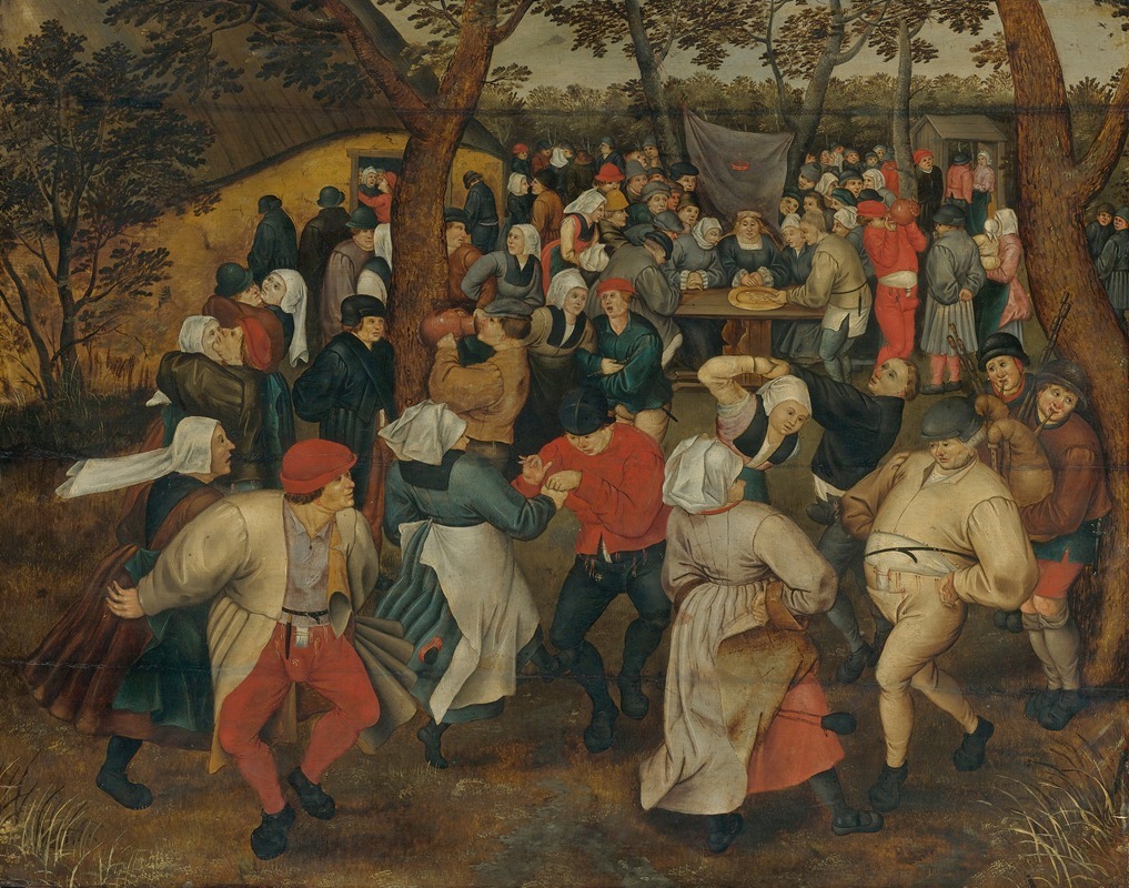 Pieter Brueghel The Younger - The Outdoor Wedding Feast