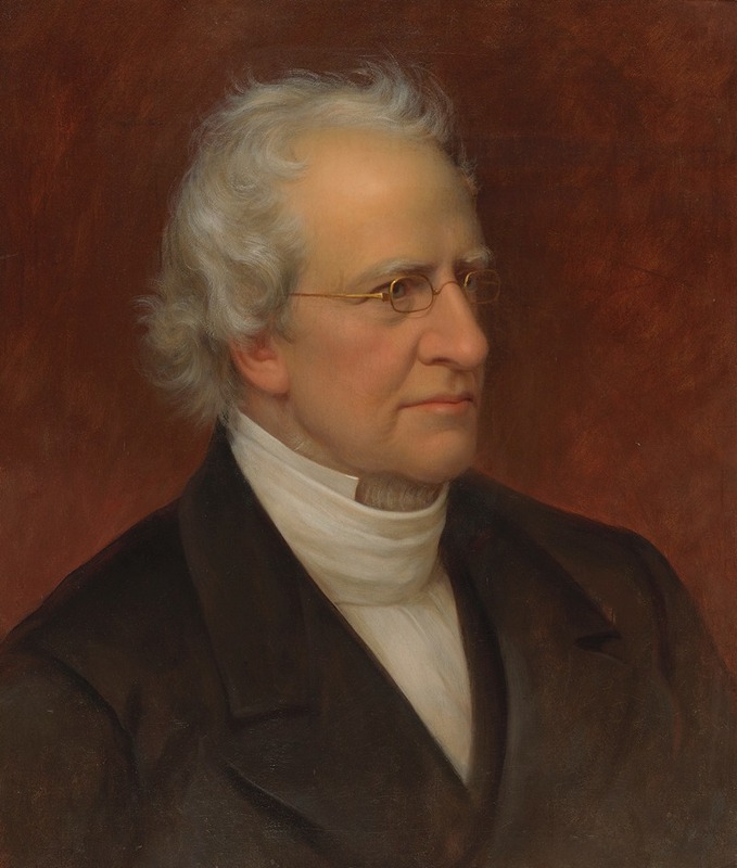 Rembrandt Peale - Portrait Of Charles Hodge