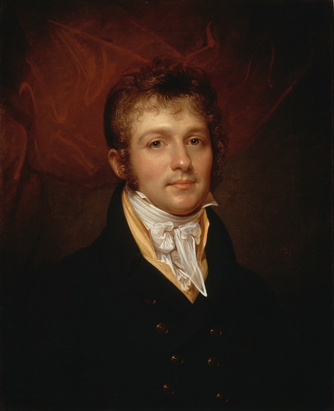 Rembrandt Peale - Portrait Of Edward Shippen Burd Of Philadelphia
