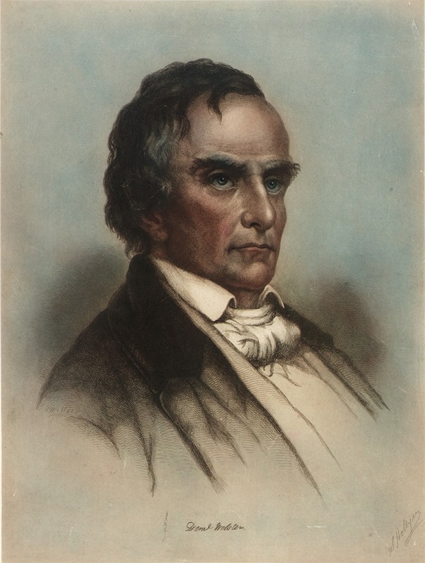 Samuel Hollyer - Daniel Webster