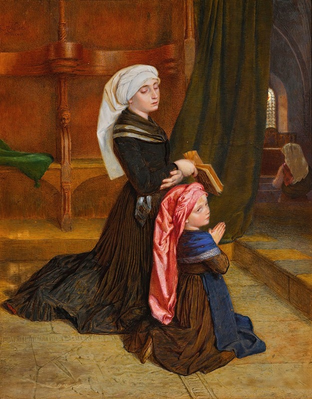 Frederic William Burton - The Widow Of Wöhlm