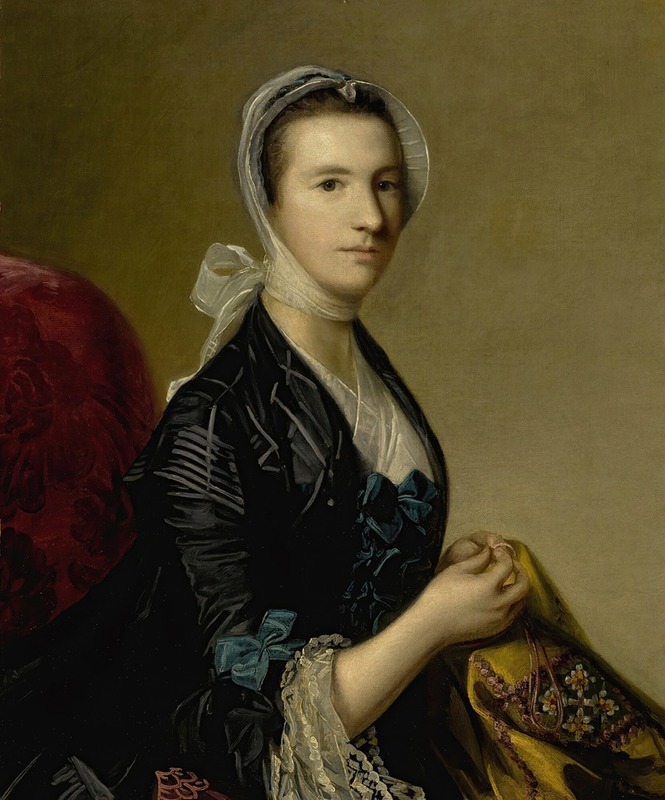 Sir Joshua Reynolds - Portrait Of Mrs. Jubb