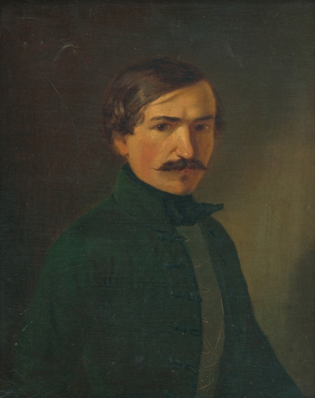 Vojtech Klimkovič - self-portrait