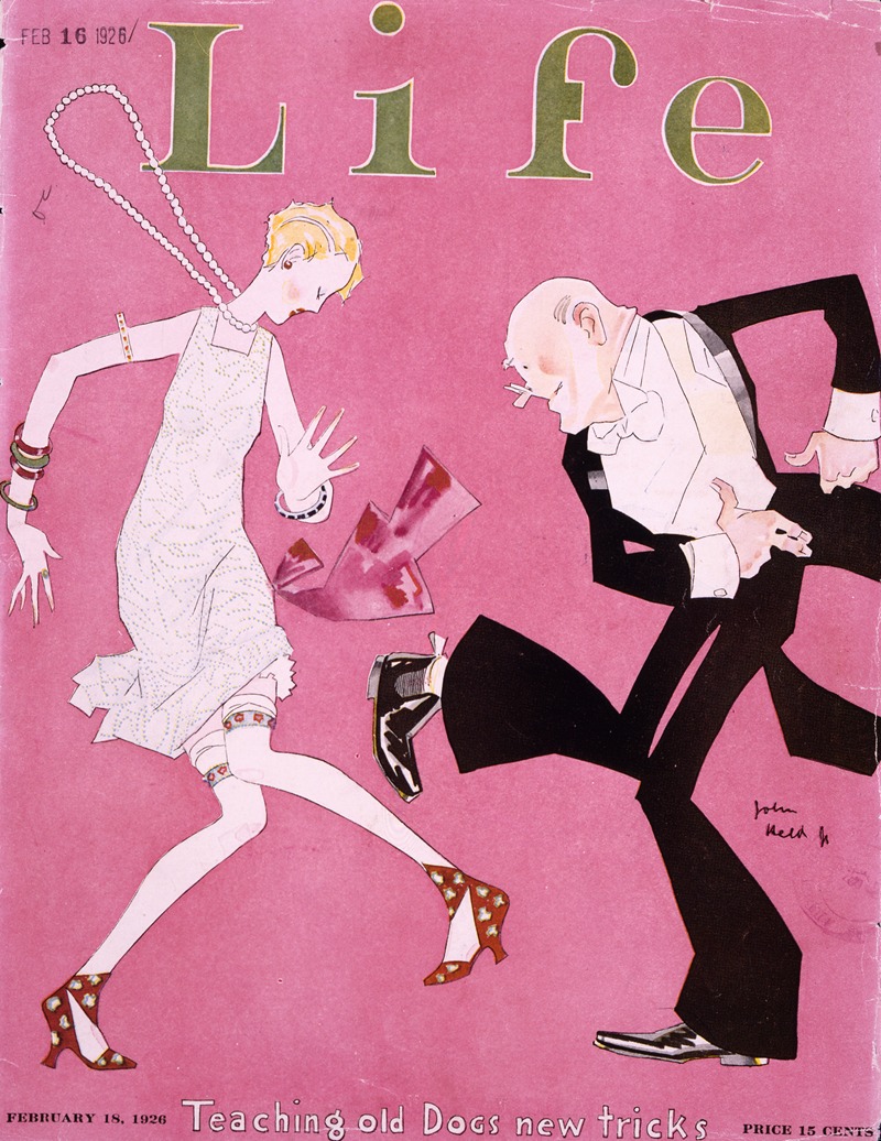 John Held, Jr. - Life magazine, February 18, 1926