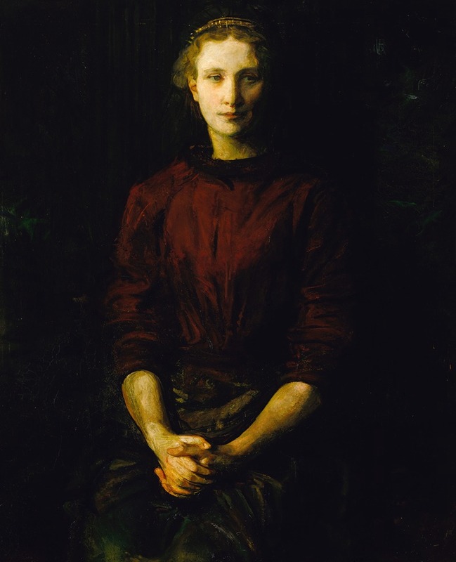 Abbott Handerson Thayer - Portrait of a Lady (Mrs. William B. Cabot)