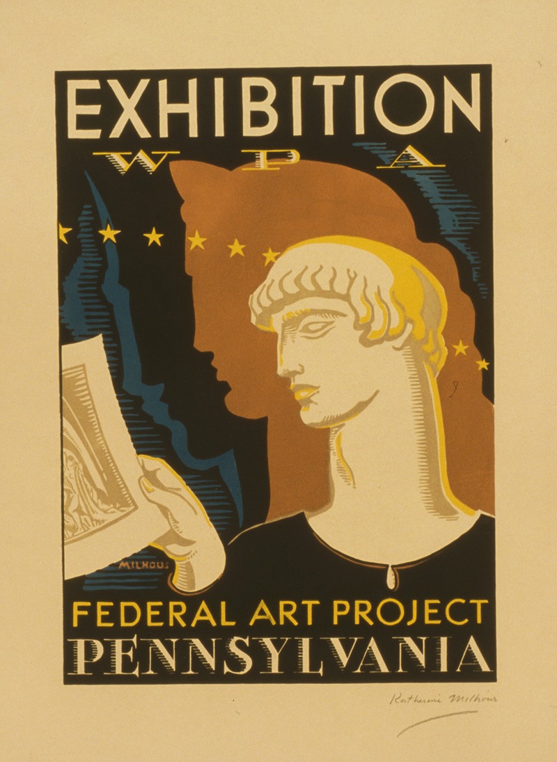 Katherine Milhous - Exhibition WPA Federal Art Project Pennsylvania
