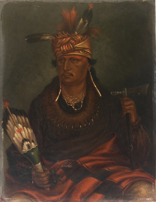 Antonio Zeno Shindler - Chetan-woa-kutoa-mang (The Hawk Who Hunts Walking)