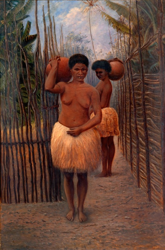 Antonio Zeno Shindler - Papuan Women