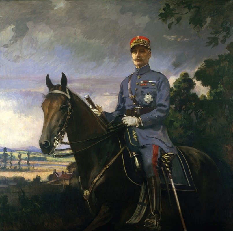 Edmund Charles Tarbell - Marshal Ferdinand Foch