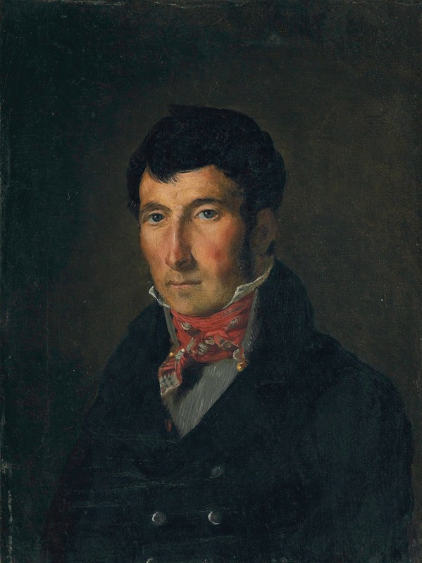 Eugène Delacroix - Portrait de Fougerat
