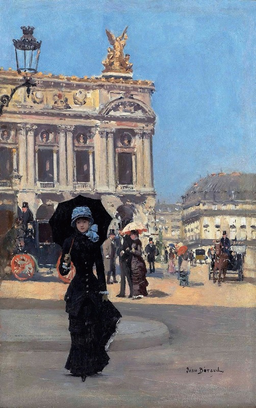 Jean Béraud - Devant l’Opéra