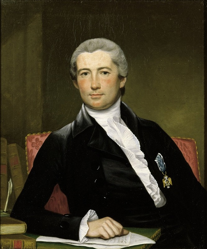 Joseph Wright of Derby - Portrait of General Giles