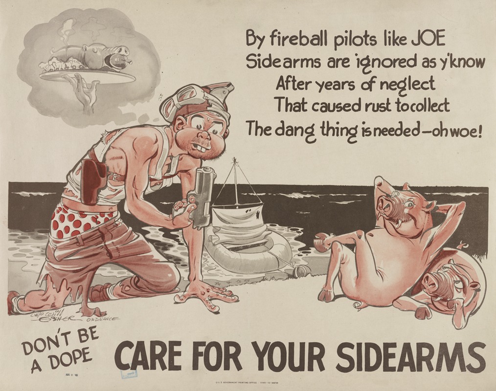 Will Eisner - Don’t be a dope – care for your sidearms