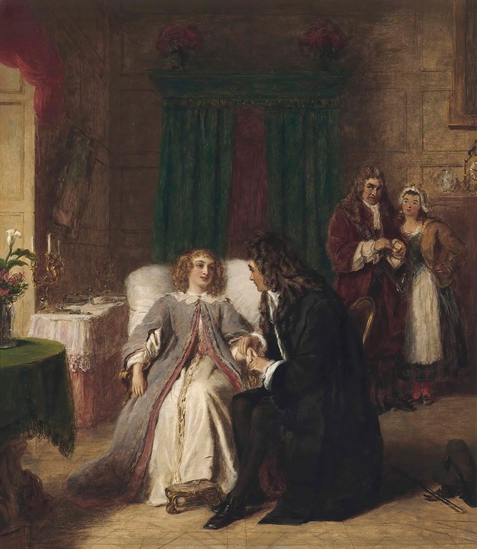 William Powell Frith - La malade imaginaire