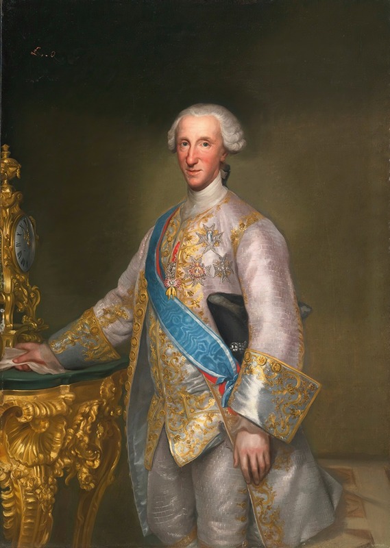 Anton Raphael Mengs - Don Luis Jaime Antonio De Borbòn Y Farnesio, Infante of Spain (1727-1785)
