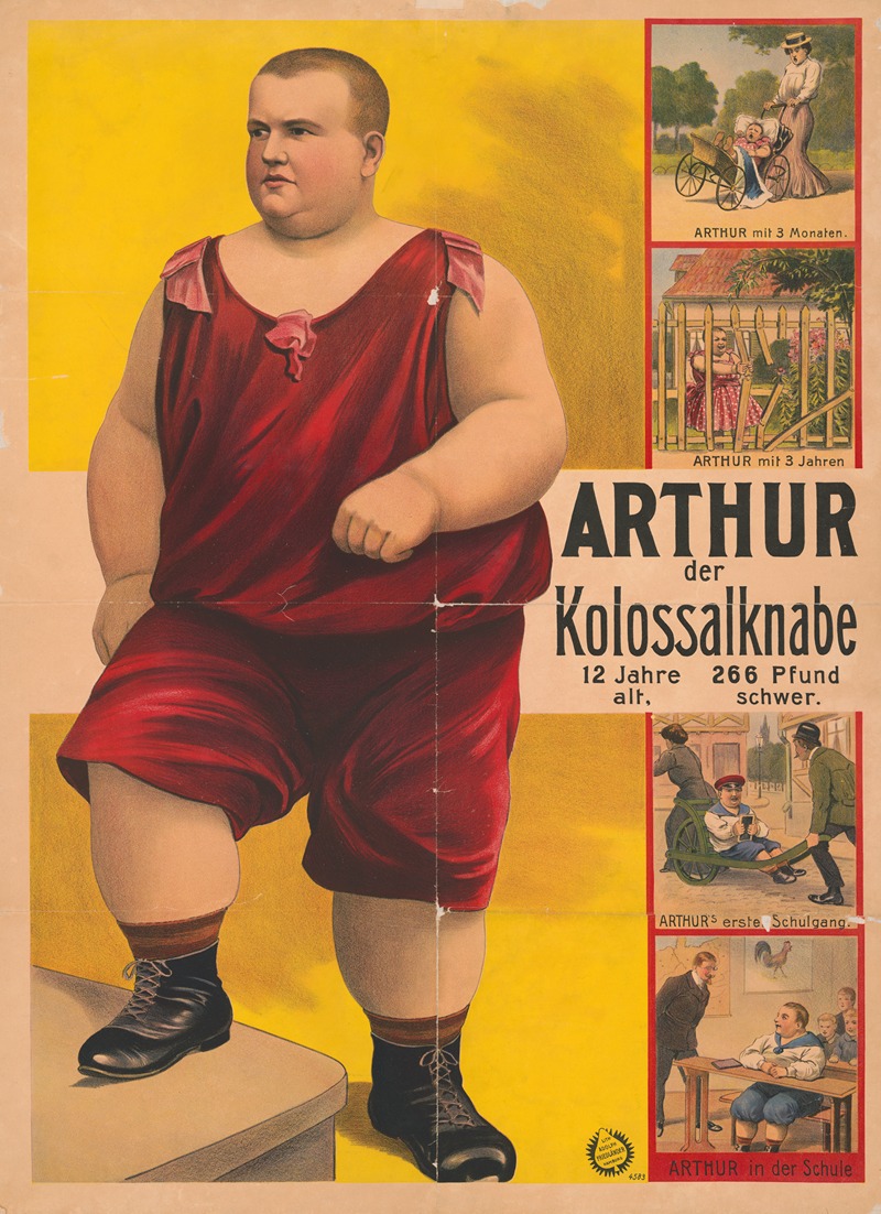 Adolf Friedländer - Arthur der Kolossalknabe